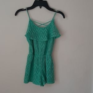 💙Teal swim coverup/ romper💙